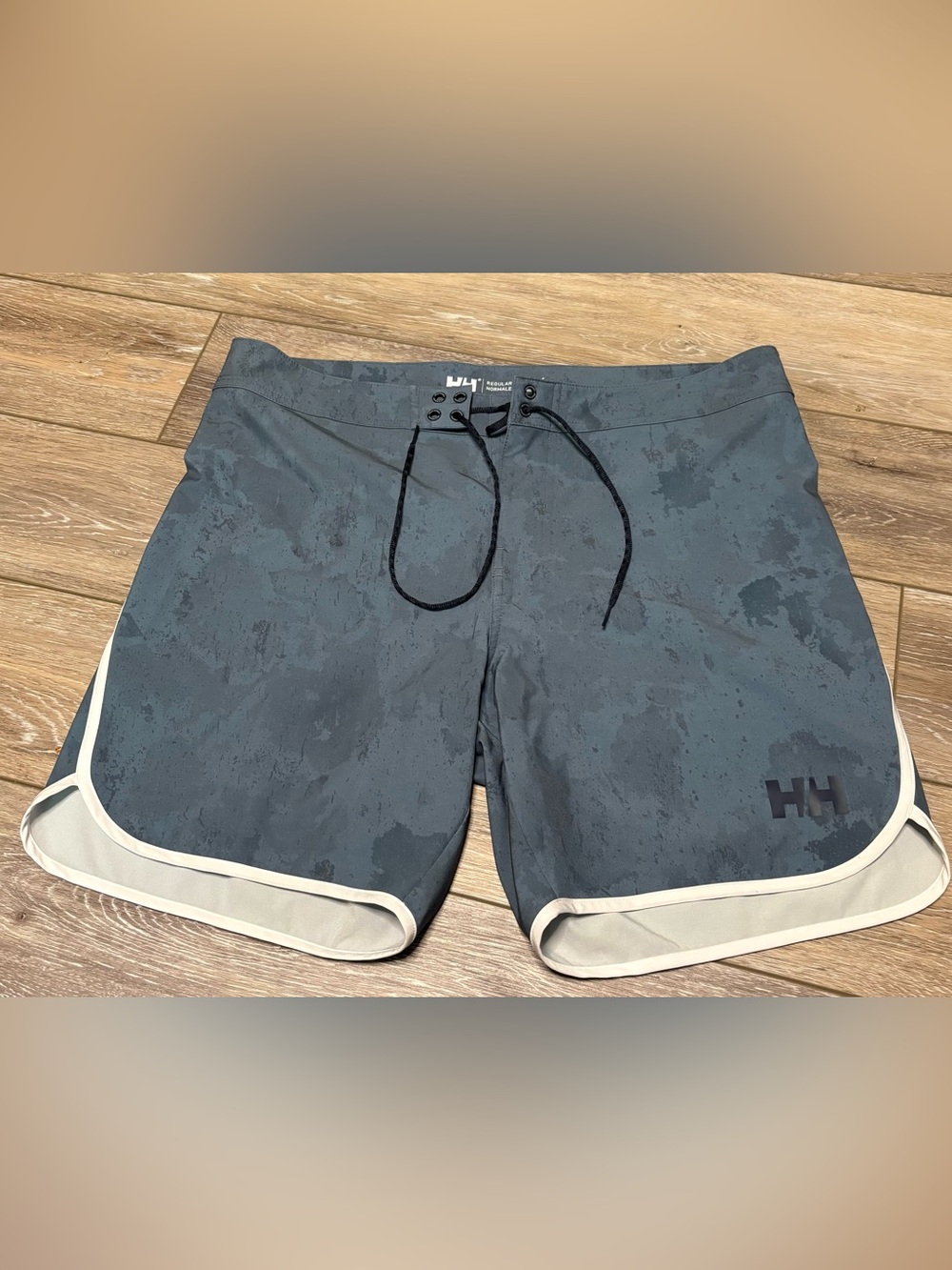 Helly Hansen Slate Blue Board Shorts with Light Trim